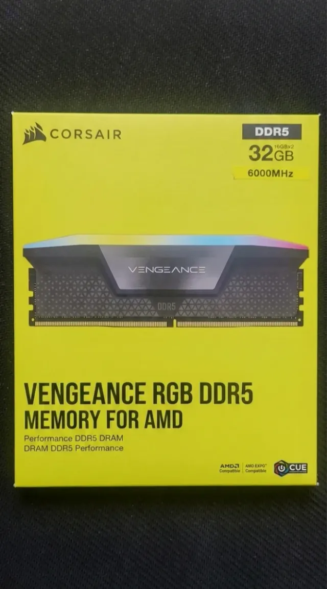 Nuevo - DDR5 32GB CL30 6000MHz RGB Corsair