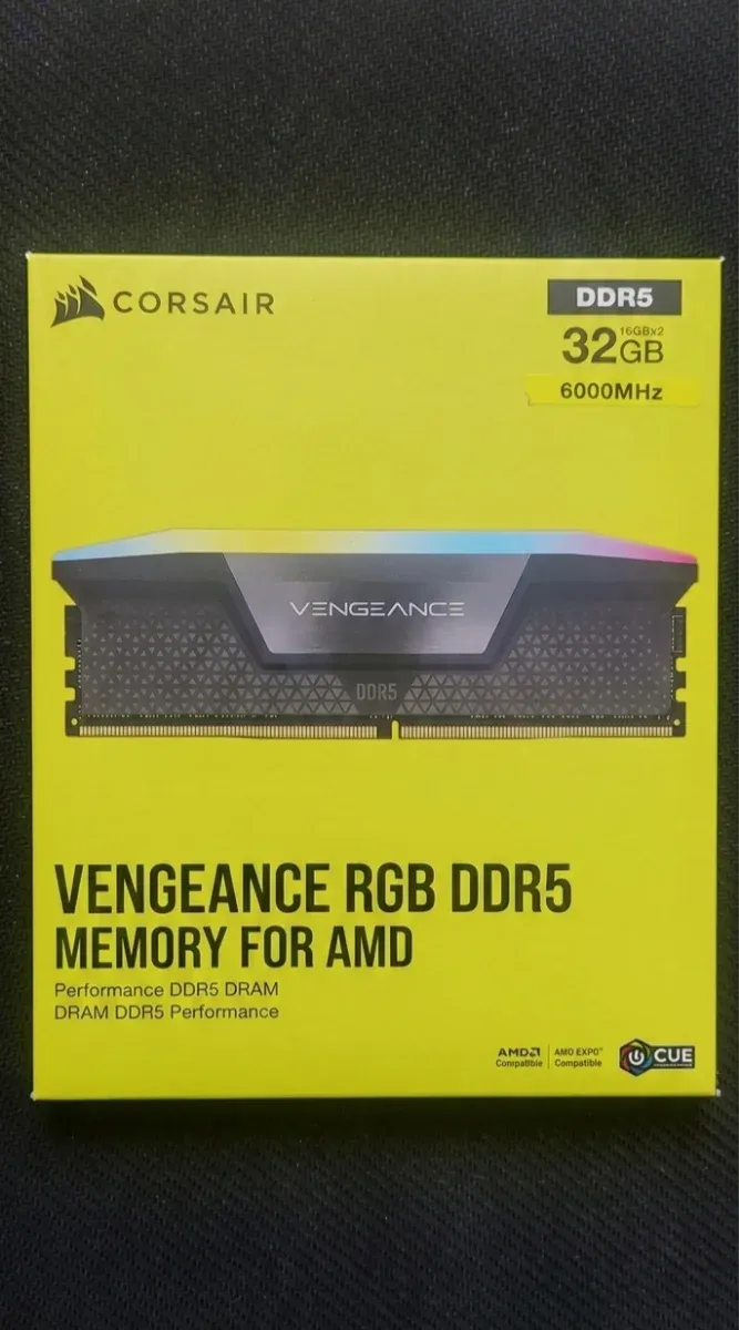 Nuevo - DDR5 32GB CL30 6000MHz RGB Corsair