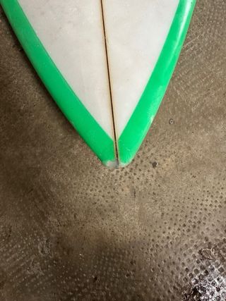 Tabla de surf Flowit con bordes verdes