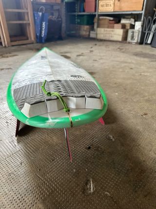 Tabla de surf Flowit con bordes verdes