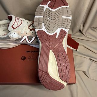 New Balance x Loro Piana Beige/Rosso