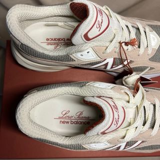 New Balance x Loro Piana Beige/Rosso