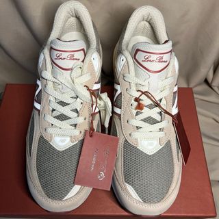 New Balance x Loro Piana Beige/Rosso