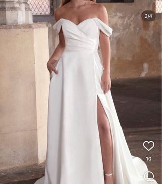 Vestido de Novia Justin Alexander Blanco
