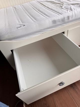 Cama extensible IKEA HEMNES 80x200  con almacenaje