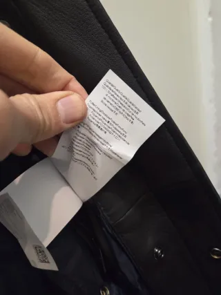 Cazadora HUGO BOSS XL 54 Chaqueta piel cuero xwz