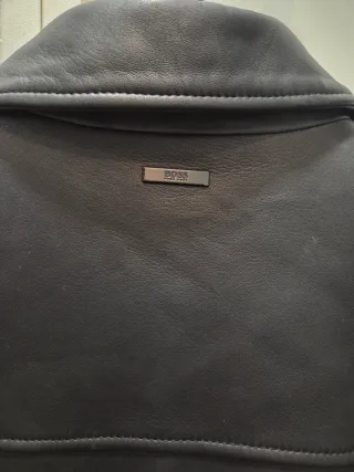 Cazadora HUGO BOSS XL 54 Chaqueta piel cuero xwz