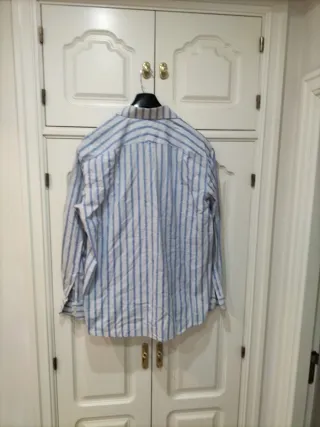 Camisa Cánovas Club Talla 6 Rayas Azul Blanco