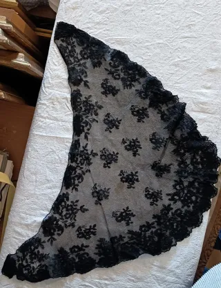 Mantillas de encaje negro