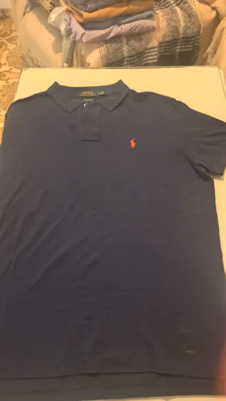 Polo Ralph Lauren Azul Marino XL Custom Slim Fit