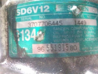 Compresor ac citroen/peugeot sd6v12