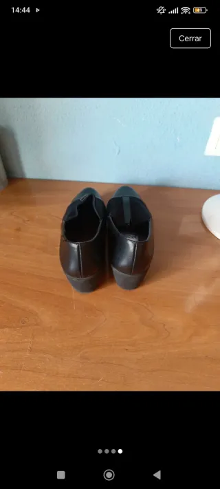 Zapatillas mujer negras y azules