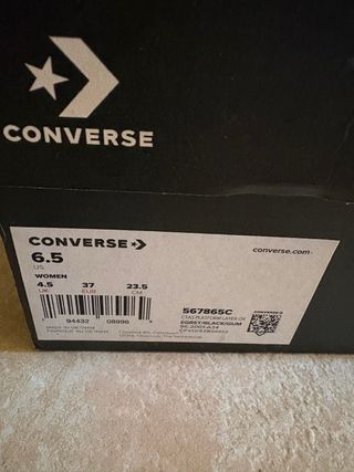 Converse donna zebrate platform