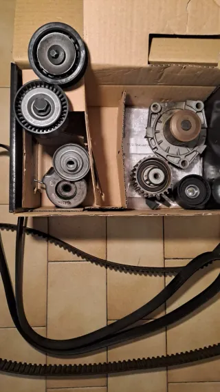 Kit distribuzione e cinghia servizi 1.6 diesel