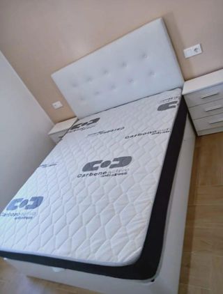 Canapé abatible con colchones Viscoelastica