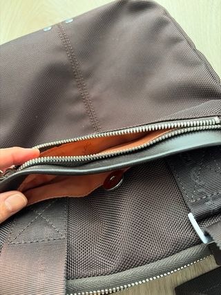 Bolso bandolera Piquadro marrón