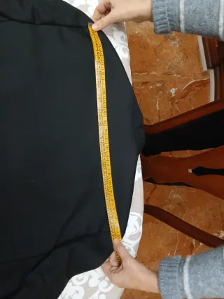 Chaqueta Fallero Negra con Botones Dorados