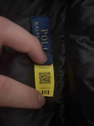 Chaqueta Ralph Lauren Negra Talla XXL