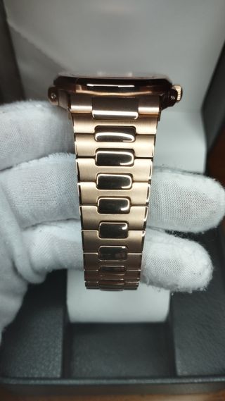 Reloj Seiko Mod Nautilus Marrón Chocolate Oro Rosa