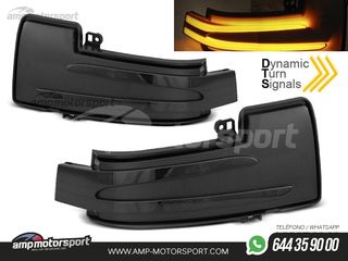INTERMITENTES DE ESPEJO LED DINÁMICOS PARA MERCEDES CLASE G/CLASE M AHUMADOS