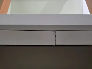 Cómoda Malm con adaptador para hacer cambiador