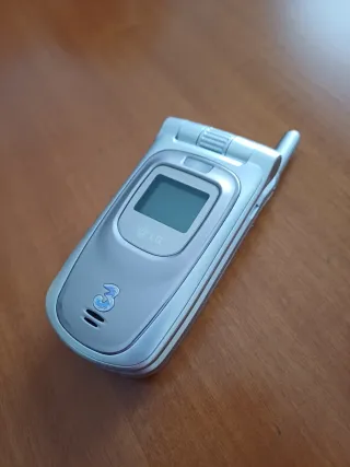 Videofonino LG vintage grigio/argento