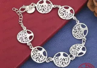 Pulsera Plata 925 Árbol de la Vida