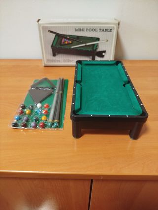 Mini Juego de Billar Completo