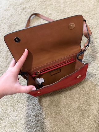 Bolso bandolera bicolor ajustable