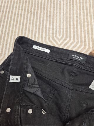 Pantalón tejano negro JACK&JONES chico