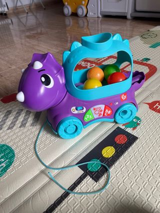Dinosaurio Fisher-Price para arrastrar
