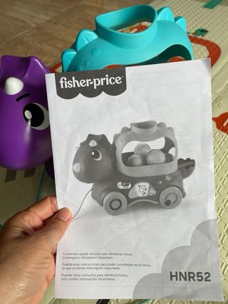 Dinosaurio Fisher-Price para arrastrar