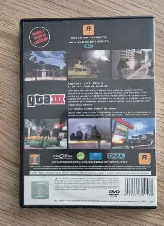 GTA III (Grand Theft Auto III) PS2