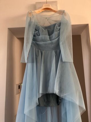 Abito cerimonia in tulle