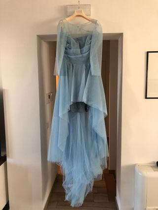 Abito cerimonia in tulle