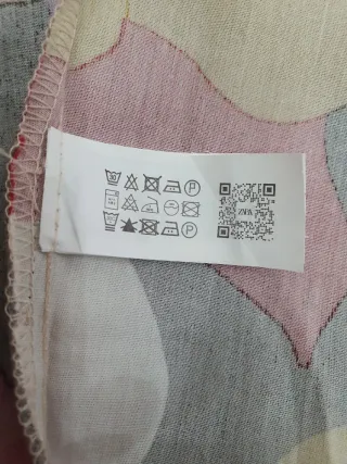 Vestido Zara MIDI volantes estampado