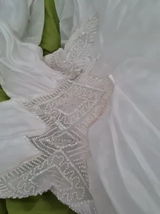Abito da sposa vintage bianco