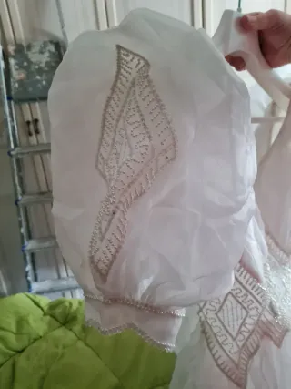 Abito da sposa vintage bianco