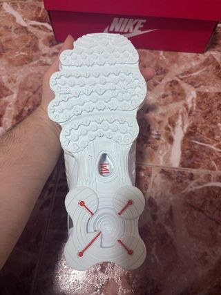 Zapatillas Nike Shox Blancas Talla 45 Nuevas