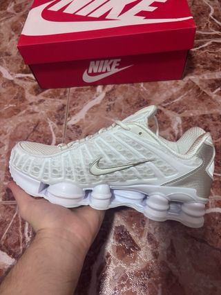 Zapatillas Nike Shox Blancas Talla 45 Nuevas