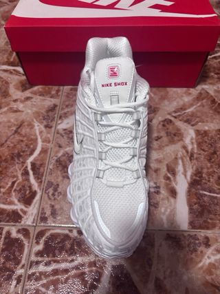 Zapatillas Nike Shox Blancas Talla 45 Nuevas