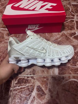 Zapatillas Nike Shox Blancas Talla 45 Nuevas