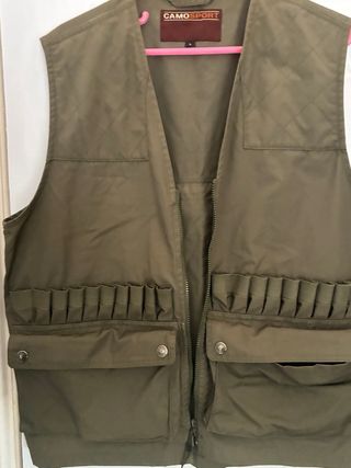 Chaleco Caza Camosport Verde Oliva