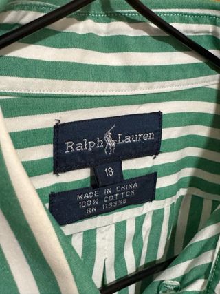 Camisa Ralph Lauren T18 (niñ@)