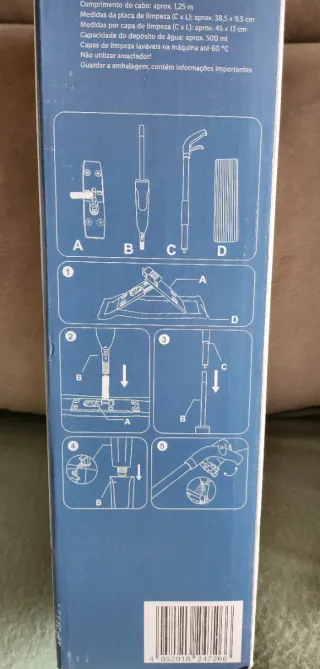 Mopa con nebulizador.