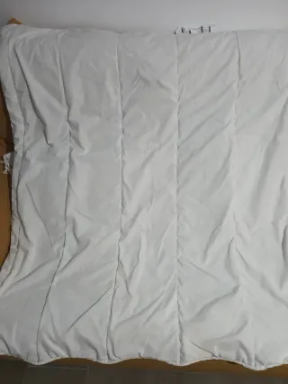 Cuna + Colchón + Ropa, Madera Blanca