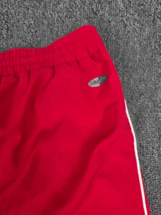 Pantalón Adidas rojo chándal 3 rayas M