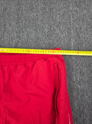 Pantalón Adidas rojo chándal 3 rayas M