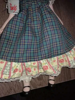 Due bambole in porcellana Fanas