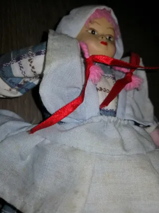 Due bambole in porcellana Fanas